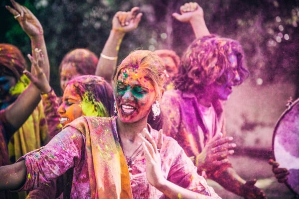 holi festival during march travel to india