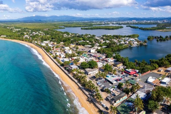 puerto rico beach on spring break