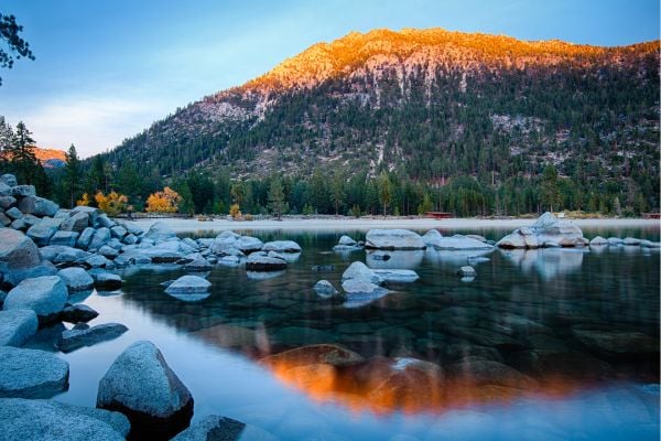 lake tahoe one of the most beautiful lakes in the america