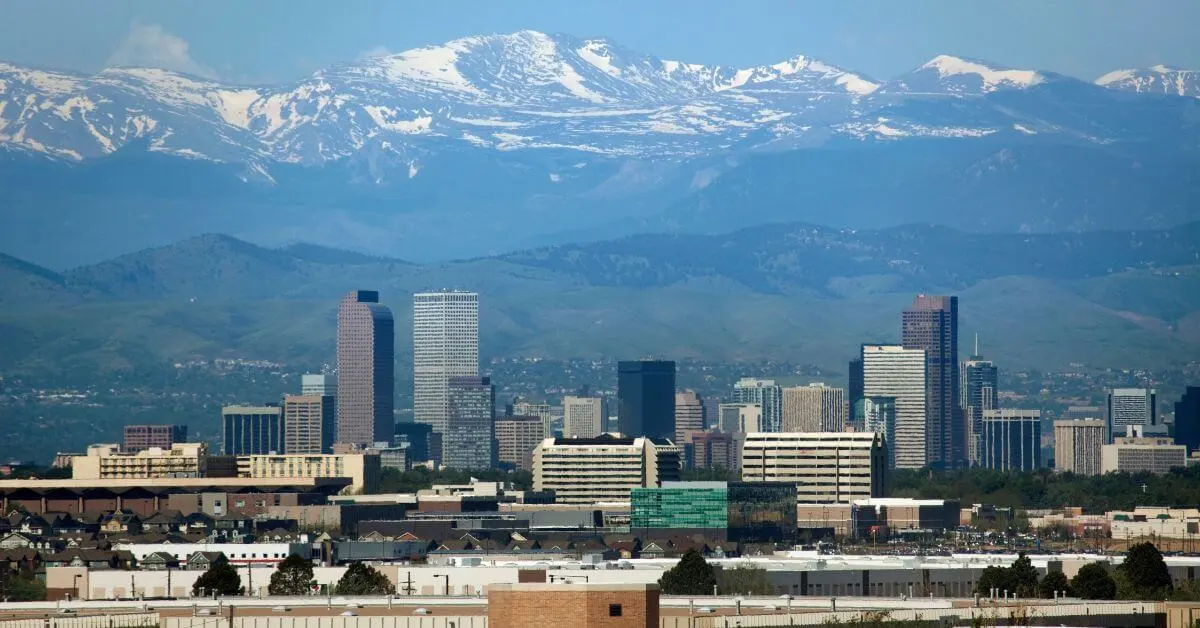 denver colorado skyline