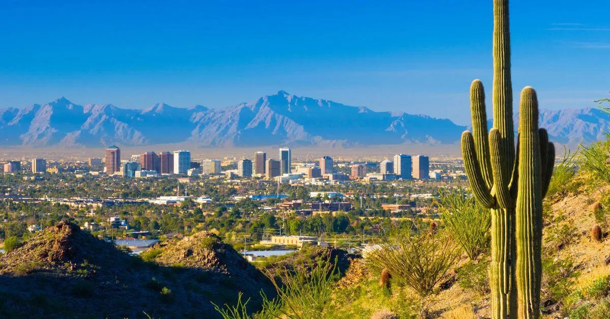 Phoenix Arizona hiking trail